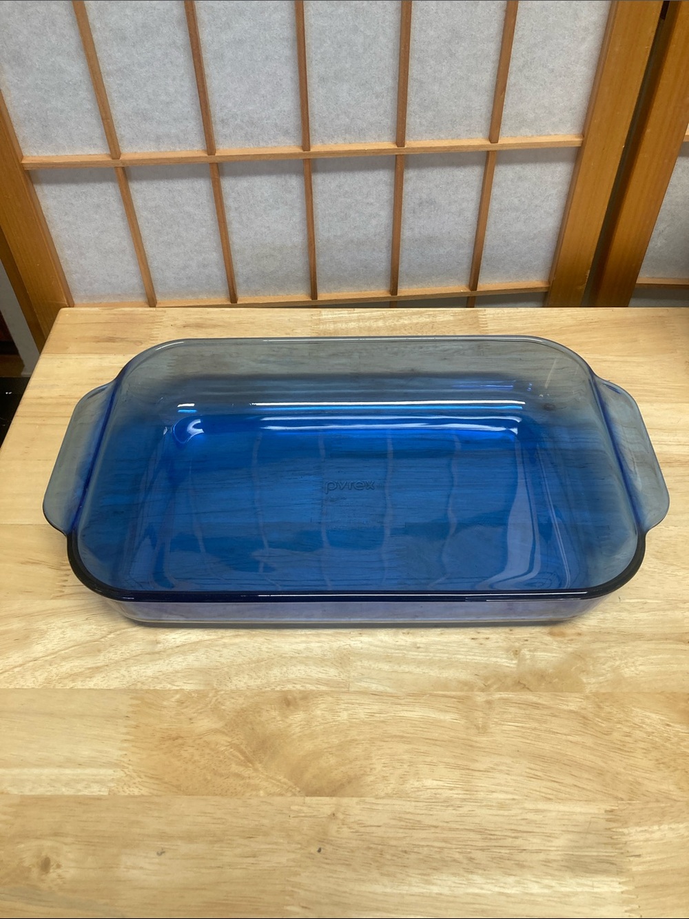Pyrex Cobalt Blue Bake Dish 232-R 11x7x1.5